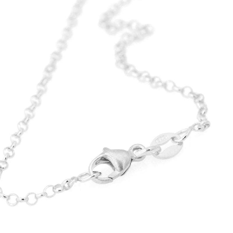 90cm silver deals chain